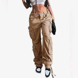 Tan Cargo Pants